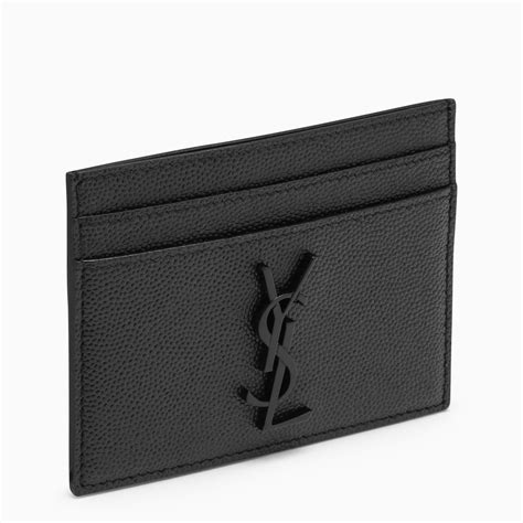 porta carte ysl nero|Men's Black Porta Carte In Pelle Nero .